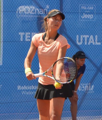 Klasyfikowana na 227. miejscu w rankingu Petra Cetkovská zmierzy się w niedzielnym finale z notowaną na 124. pozycji Jeleną Ostapenko (foto: Biuro Prasowe PPO 2015)