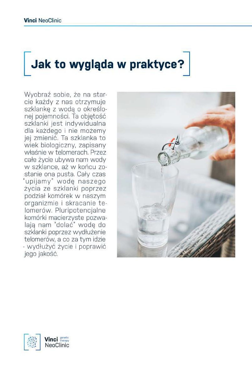 Oto dwie kolejne ulotki firmy Łukasza Mejzy - Vinci NeoClinic. Tym razem są skierowane do osób z problemami neurologicznymi i seniorów