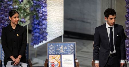 Puste krzesło na odebraniu nagrody Nobla. Na scenie pojawiły się dzieci