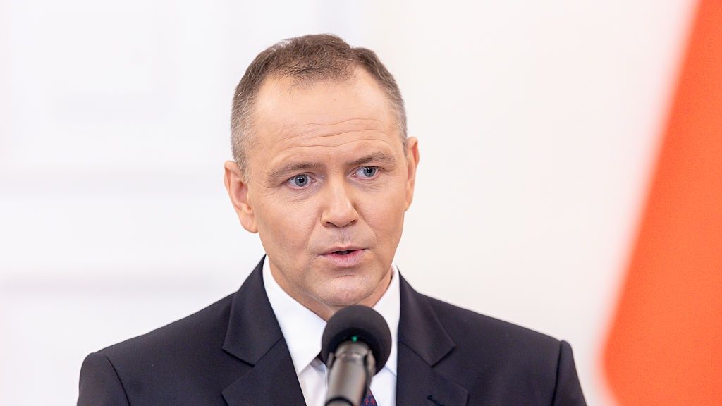 Official Visit Of The Swedish Royal Couple To Poland
Polish President Karol Nawrocki during Official visit of the Swedish royal couple to Poland in Warsaw, Poland on March 10, 2026 (Photo by Foto Olimpik/NurPhoto via Getty Images)
NurPhoto
swedish royal couple, foto olimpik, polish-swedish relations, diplomatic relations, swedish politics., warsaw event, european politics, international diplomacy, political visit, warsaw diplomacy, diplomatic meeting, march 10, polish president, royal engagement, international visit, swedish monarchy, cross-border relations, political engagement, general news, nurphoto, bilateral ties, polish diplomacy, polish politics, monarchy