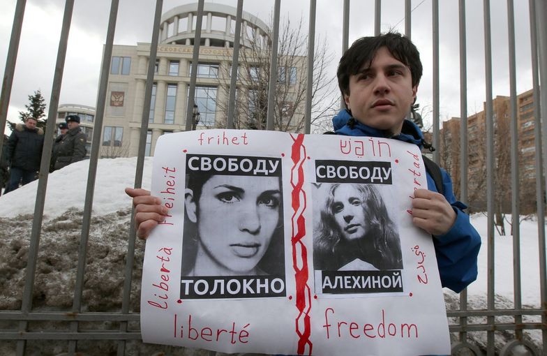 Aresztowania opozycjonistów w Moskwie