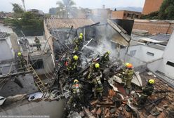 Katastrofa w Kolumbii. Samolot uderzył w dom