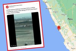 Tragedia w Limie. Startujący samolot uderzył w wóz strażacki