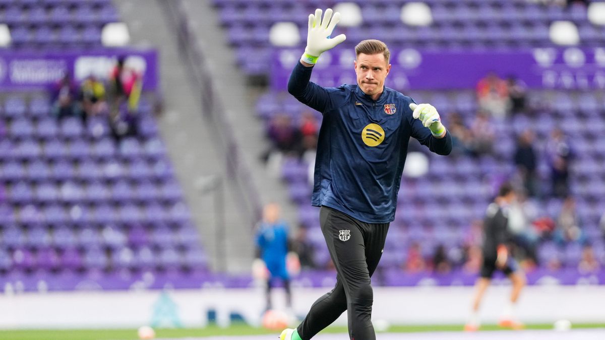 PAP/EPA / R. Garcia / Na zdjęciu: Marc-Andre ter Stegen
