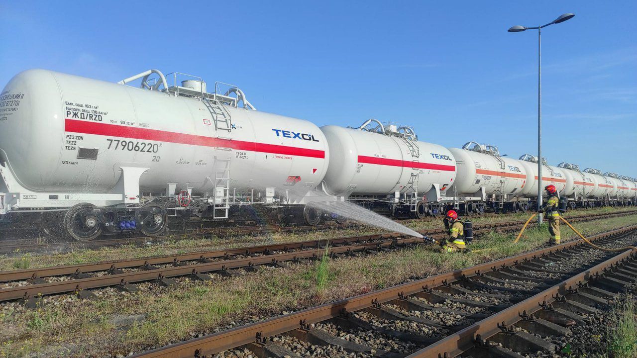 Wyciek gazu z cysterny w Braniewie. Import LPG z Rosji nie powinien dziwić