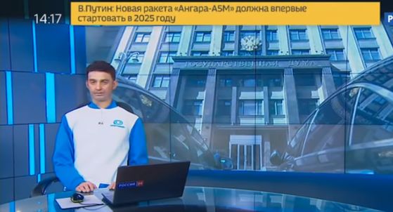 W rosyjskiej telewizji pojawił się wirtualny prezenter