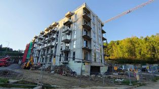 Gorlice: Trwa budowa nowego bloku komunalnego