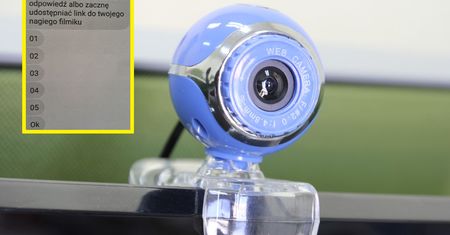 Zgodził się na ''rozbierane'' spotkanie online, potem zaczął otrzymywać groźby