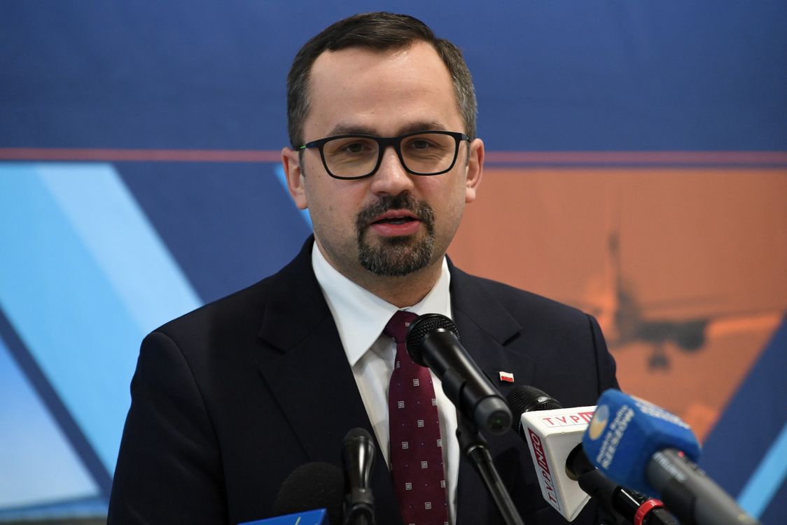 Marcin Horała - wiceminister w Ministerstwie Infrastruktury i pełnomocnik rządu ds. Centralnego Portu Komunikacyjnego 