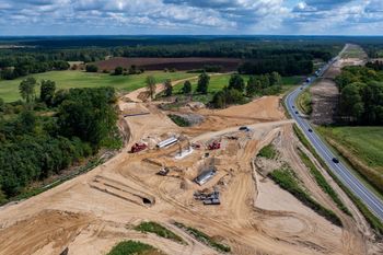 Trwa budowa ważnej ekspresówki. To największy plac budowy w Polsce
