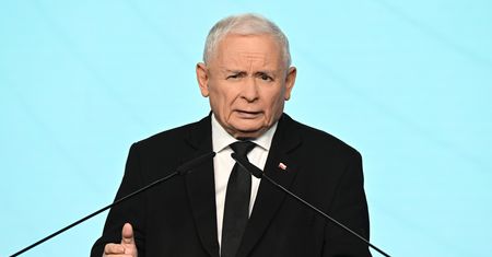Spięcie na konferencji Kaczyńskiego. Najpierw było pytanie o Mejzę