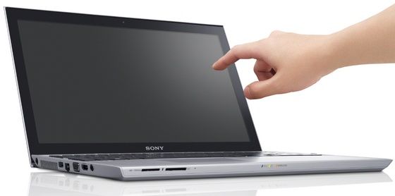Sony VAIO T 15 ultrabook przód