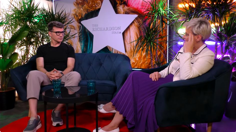 Tomasz Kammel w internetowym programie Moniki Richardson