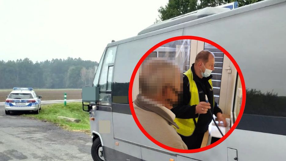 Pijany kierowca na trasie Kluczbork - Opole (Fot.: policja.gov.pl)