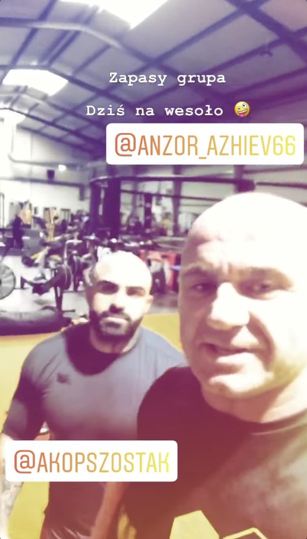 Akop Szostak i Krystian Pudzianowski