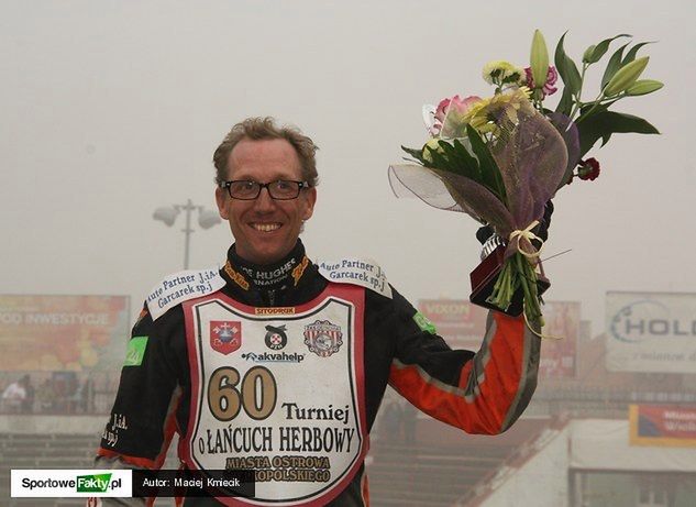 Peter Karlsson był zadowolony z zajęcia drugiego miejsca w 60. Turnieju o Łańcuch Herbowy Ostrowa Wielkopolskiego.