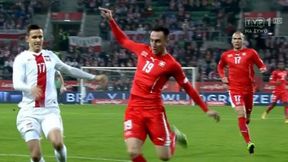 Polska - Szwajcaria: Gol Drmicia na 0:1