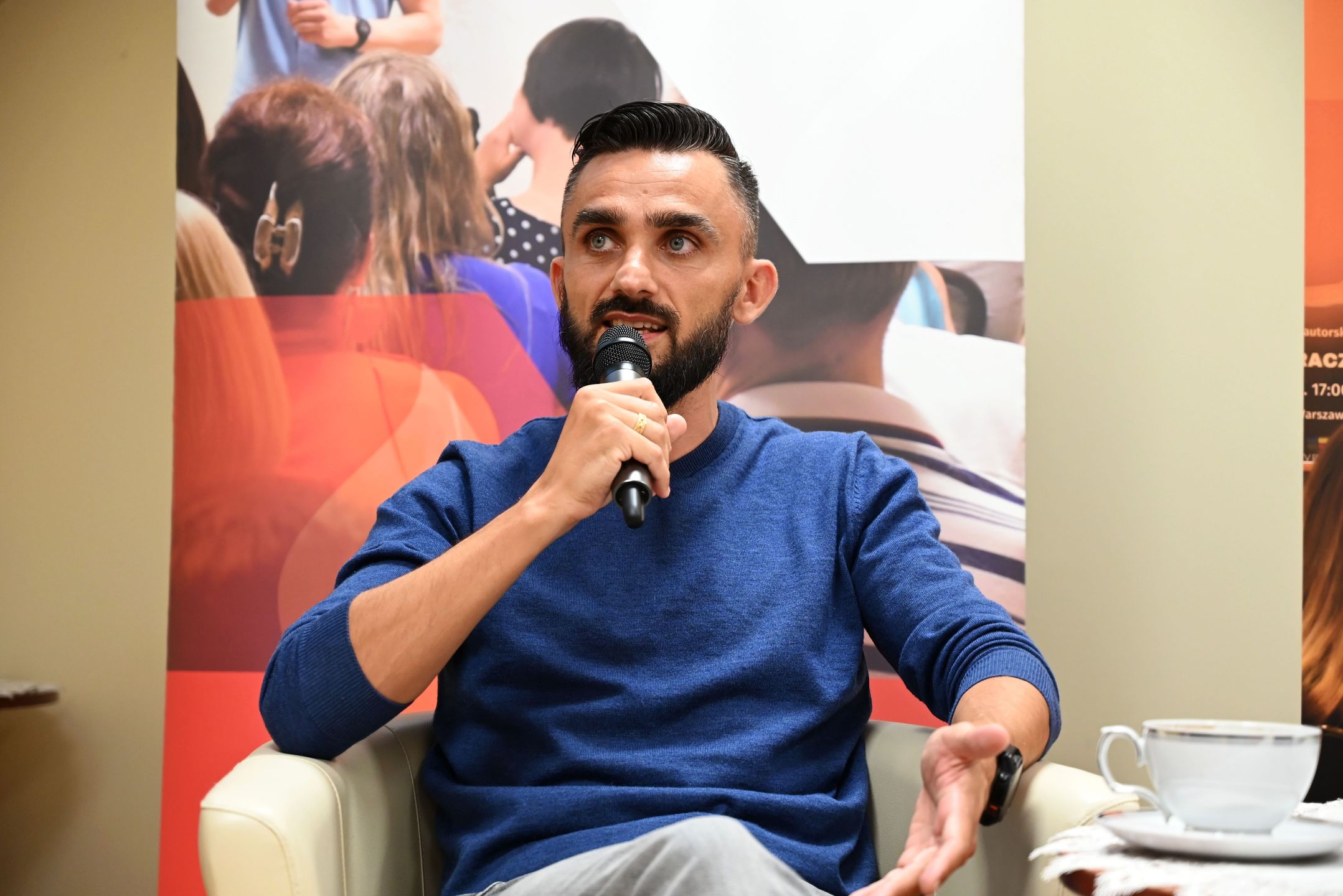 Adam Kszczot spotkał się z mieszkańcami i młodymi sportowcami