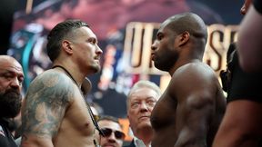 Spojrzeli sobie w oczy. Głośno o tym, co potem zrobił Usyk