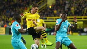 Bundesliga: Borussia - Wolfsburg. Zwycięski jubileusz Łukasza Piszczka. Kontuzja sędziego