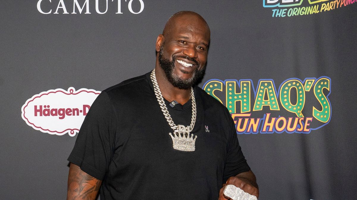 Getty Images / Skip Bolen / Na zdjęciu: Shaquille O'Neal.