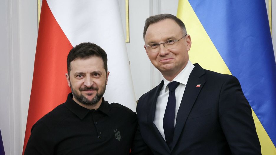 Zełenski odznaczył Dudę Orderem Wolności