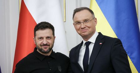 Zełenski odznaczył Dudę Orderem Wolności