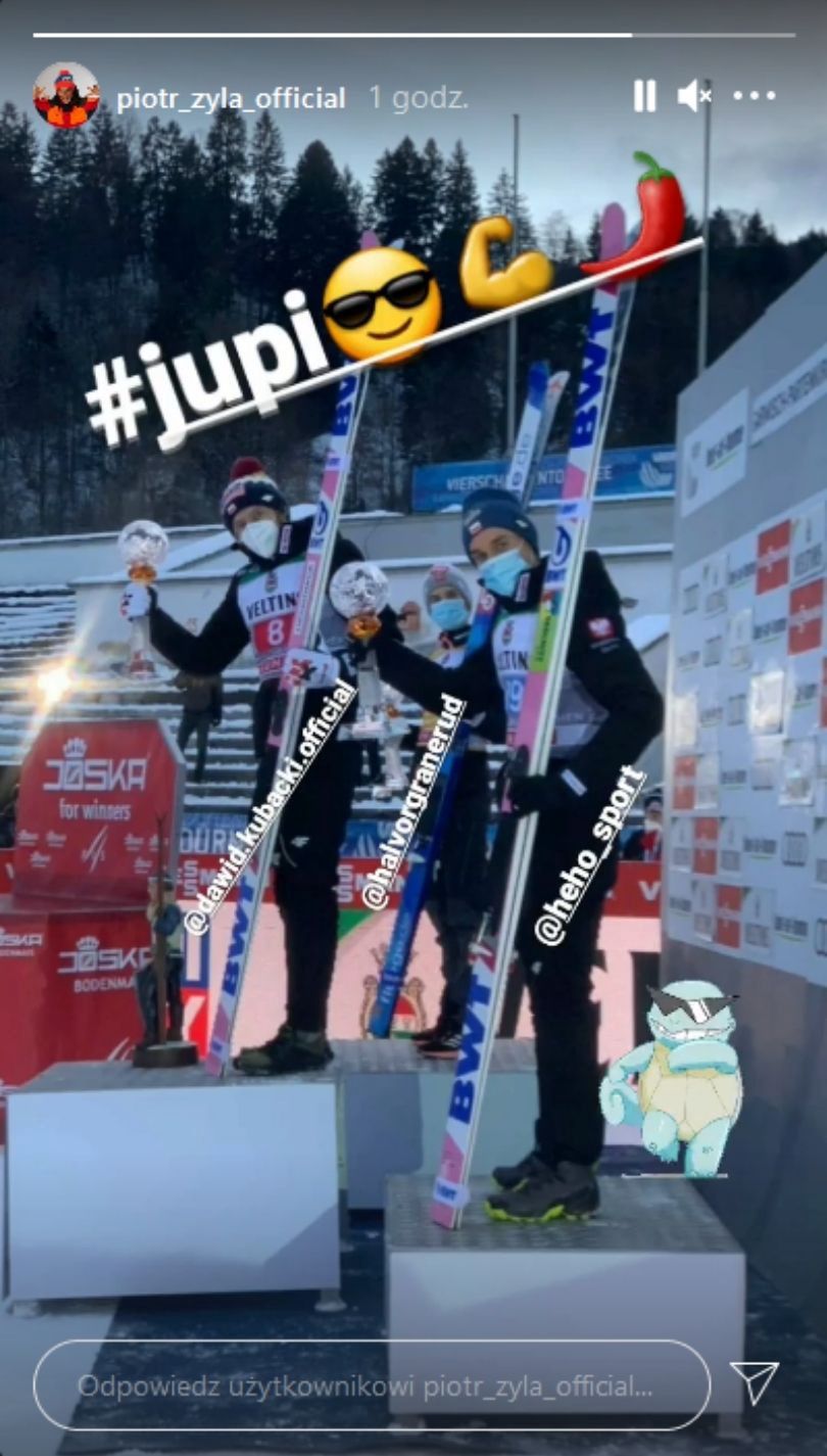 Piotr Żyła w Garnisch-Partenkirschen