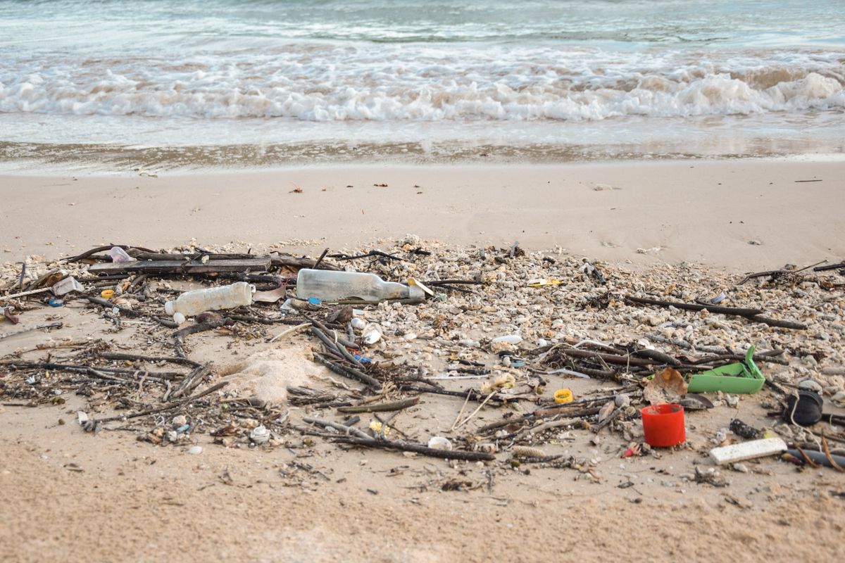 Turyści narzekają na śmieci na plażach w Mielnie (zdjęcie ilustracyjne)