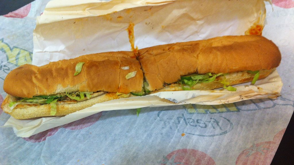 Kanapka Meatball Marinara na białym pieczywie (Subway)