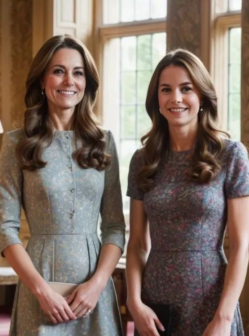 Księżna Kate i księżniczka Charlotte