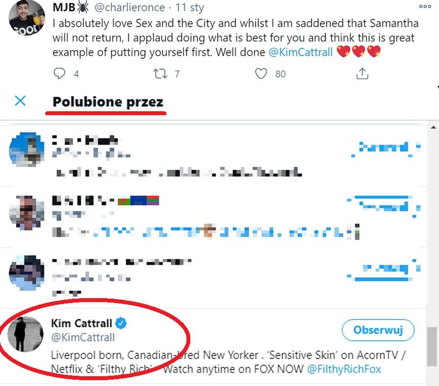 Kim Cattrall nie wróci na plan "Seksu w wielkim mieście"