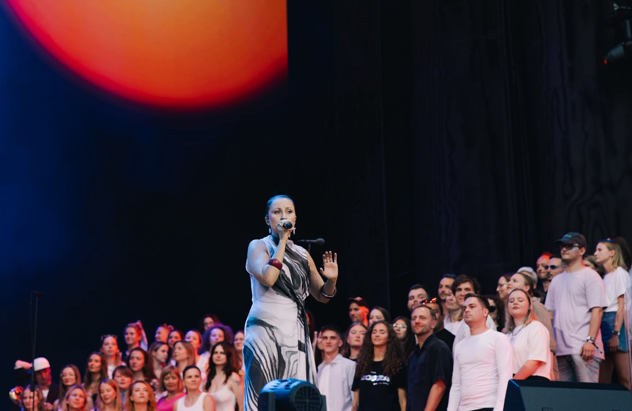 Natalia Przybysz na festiwalu ZORZA