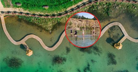 Polskie "Malediwy" zalane? Piękna i lubiana atrakcja niemal niedostępna