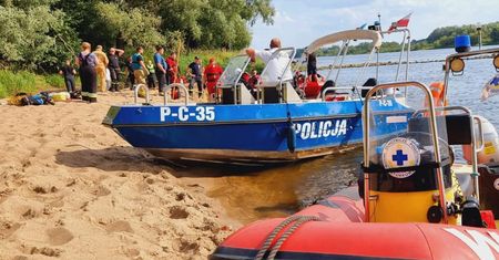 To 14-letni Marcel utonął w Wiśle. Chciał schłodzić się nad wodą