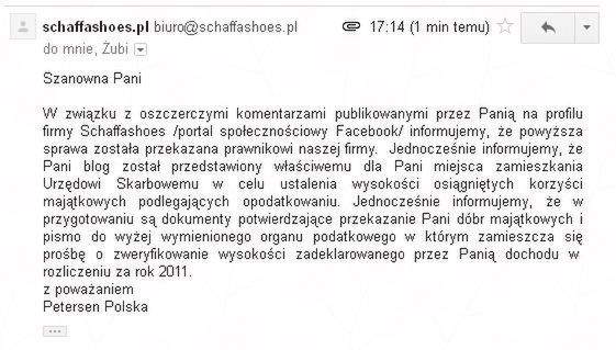Wtopa na Facebooku: E-sklep grozi znanej blogerce skarbówką 3