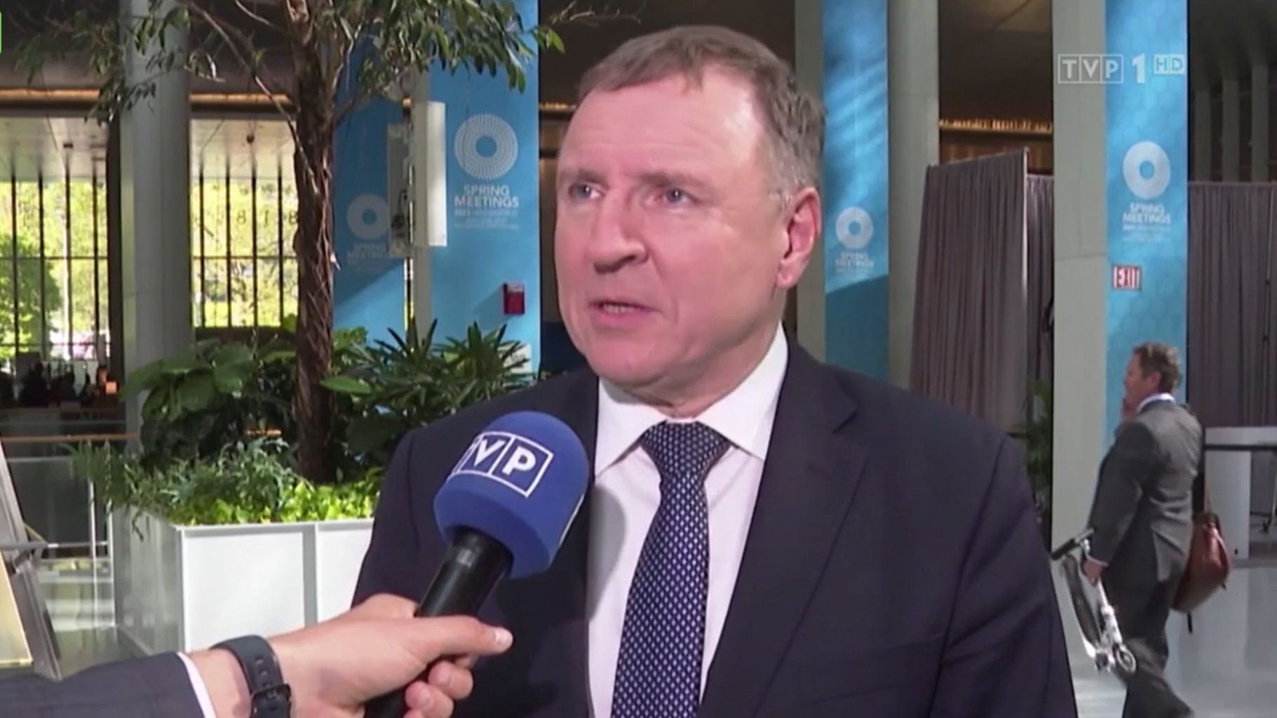 Jacek Kurski pojawił się w głównym wydaniu "Wiadomości"