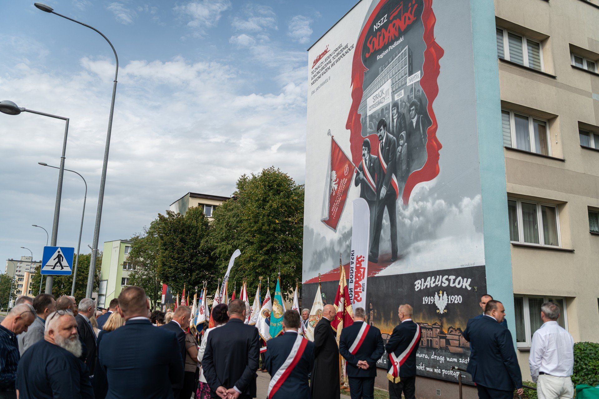 Odsłonięcie muralu