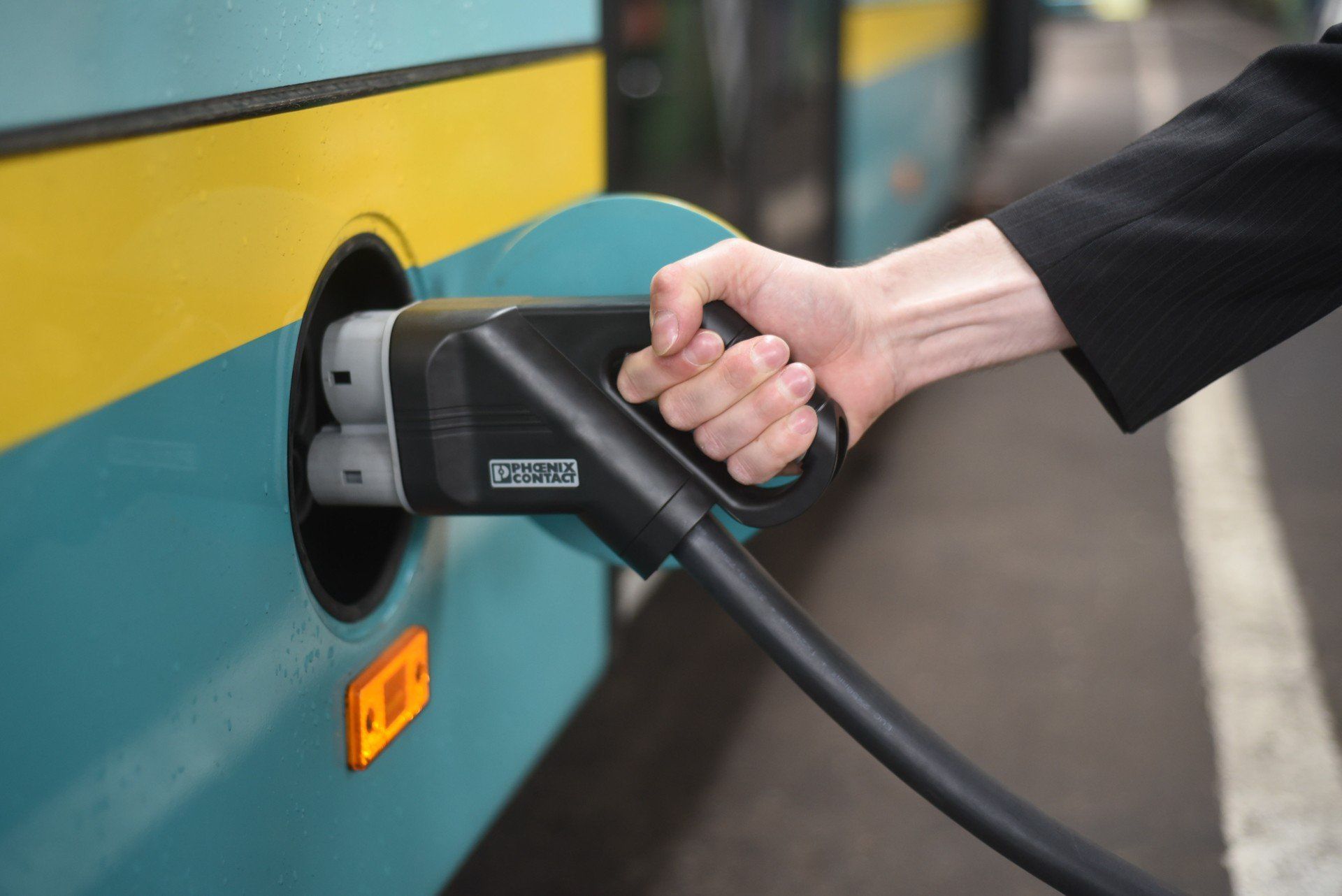 Autobus elektryczny Solaris kursujący po Jaworznie. Ten sam model jeździć będzie po ulicach Chrzanowa, Trzebini i Libiąża