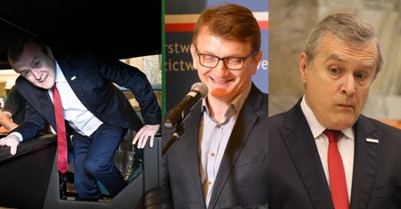 Gliński, Tracz z "Plebanii" i Główny Inspektor Transportu Drogowego zachęcają do "bezpiecznej jazdy" (ZDJĘCIA)