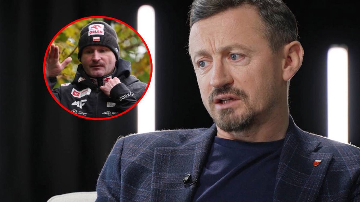 WP SportoweFakty / PAP / Od lewej: Maciej Maciusiak i Adam Małysz