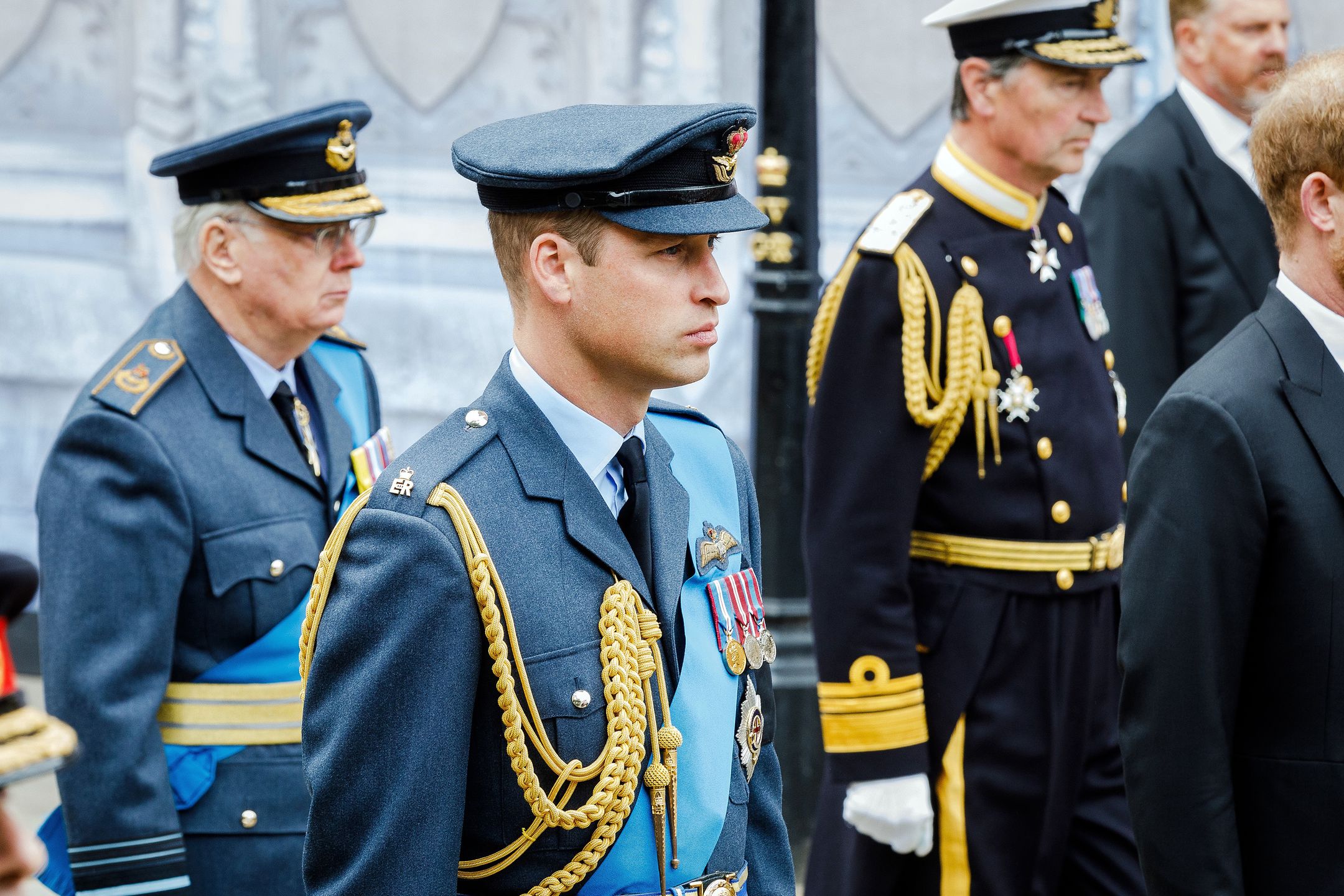 Rzekoma kochanka księcia Williama na pogrzebie królowej Elżbiety II