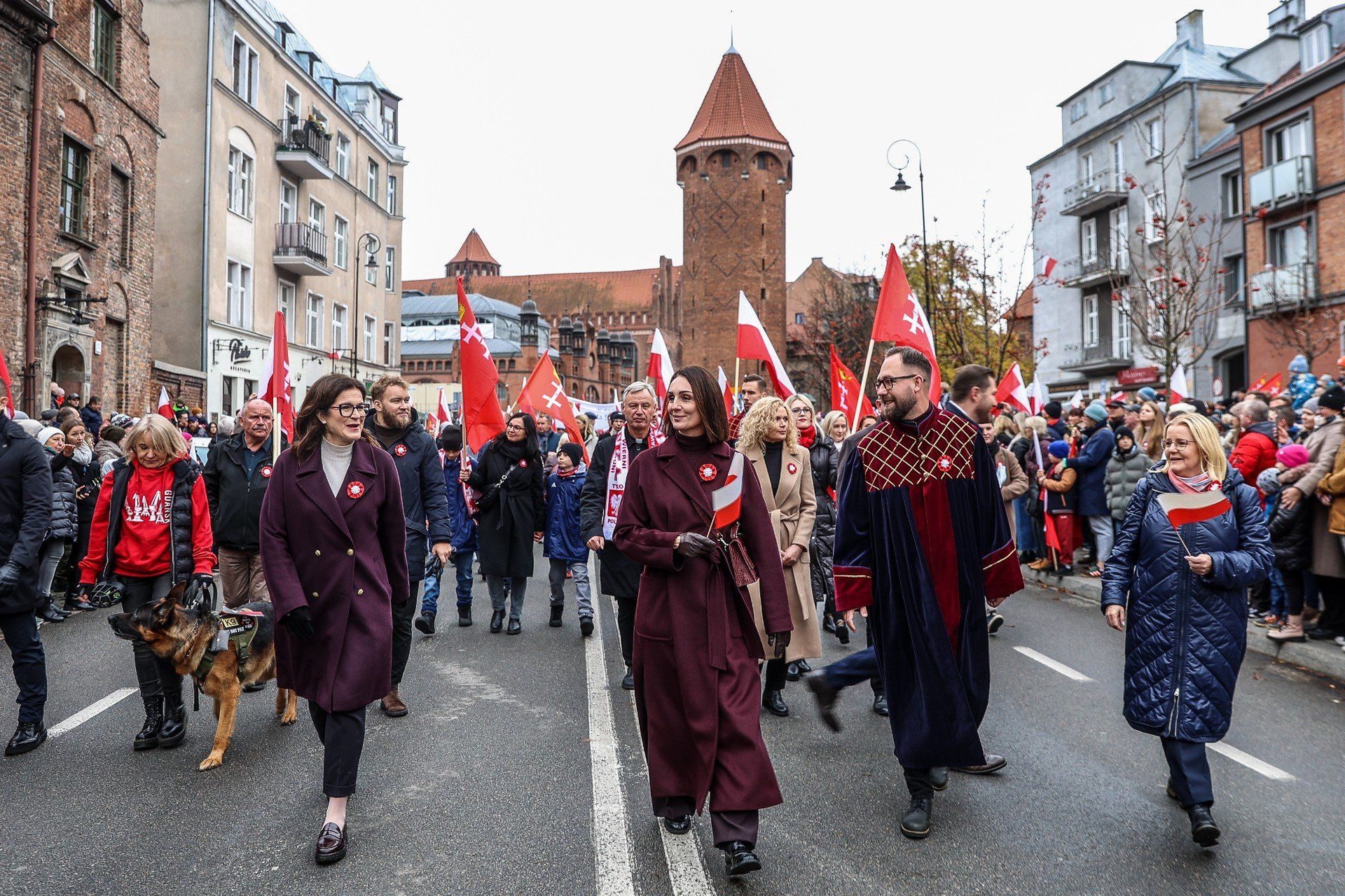Parada Niepodległości przeszła ulicami Gdańska