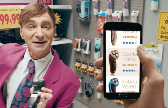 Ceneo żartami z tradycyjnych sprzedawców reklamuje aplikację mobilną (wideo)