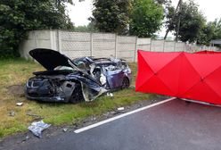 Śmiertelny wypadek na trasie Jerka-Krzywiń. Nie żyje 20-letni kierowca