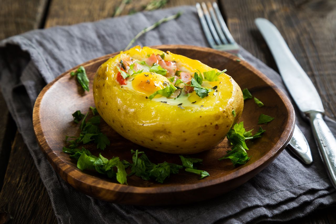 Stuffed potato