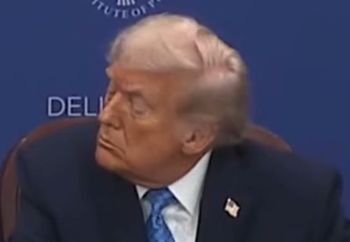 Głośno o zachowaniu Trumpa. Wszystko się nagrało