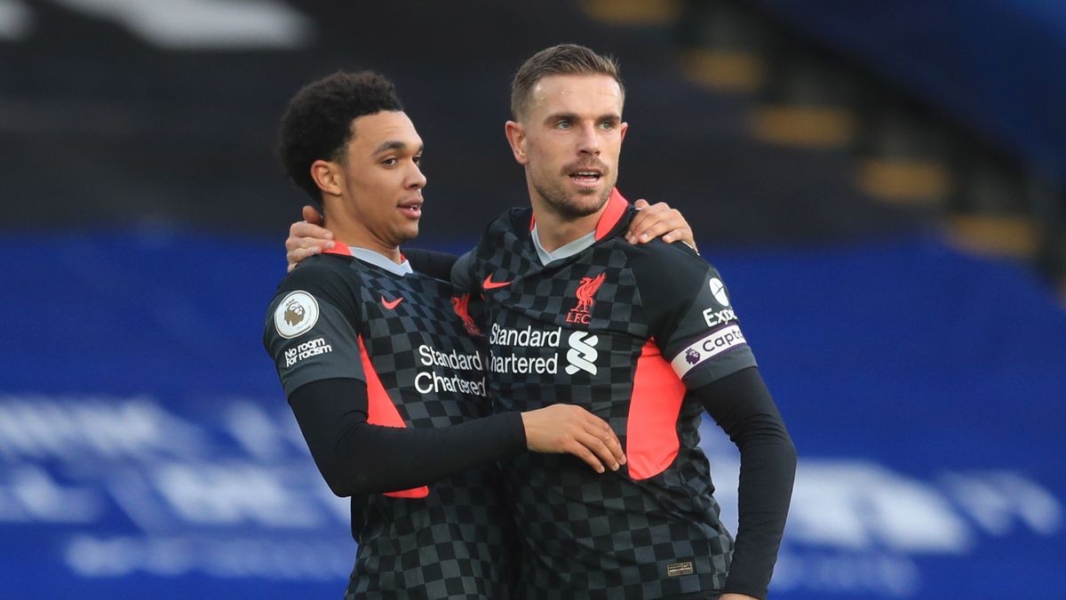 Trent Alexander Arnold (z lewej) i Jordan Henderson