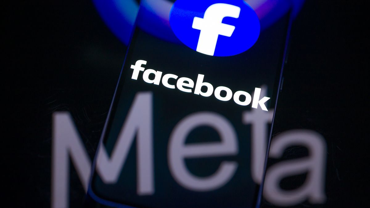 The Facebook logo is displayed on a smartphone screen in this photo illustration in Brussels, Belgium, on March 29, 2026. Meta Platforms expands its AI services while facing regulatory pressure in Europe over data use, competition rules, and access to rival AI tools. (Photo by Jonathan Raa/NurPhoto via Getty Images)