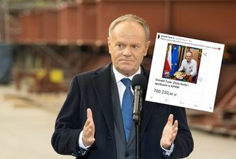 700 tys. zł za złote korki. Tusk pobił rekord WOŚP